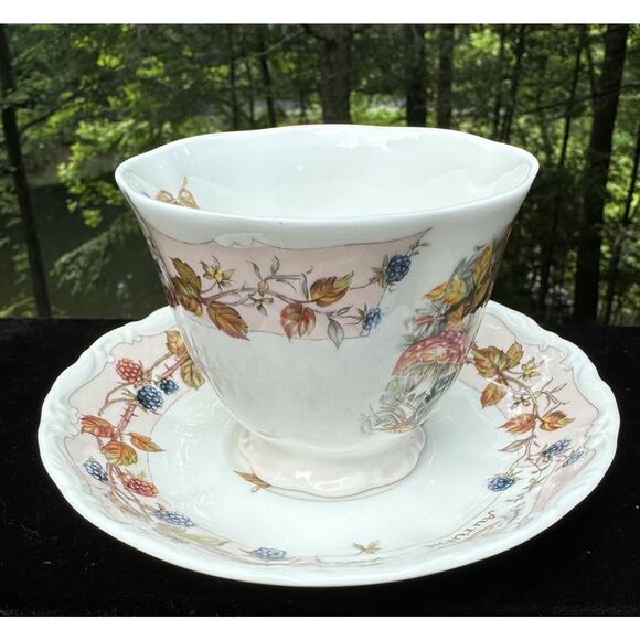 Rare 1983 Royal Doulton Brambly Hedge Autumn Tea Cup & Saucer Set -A89 - Picture 4 of 16